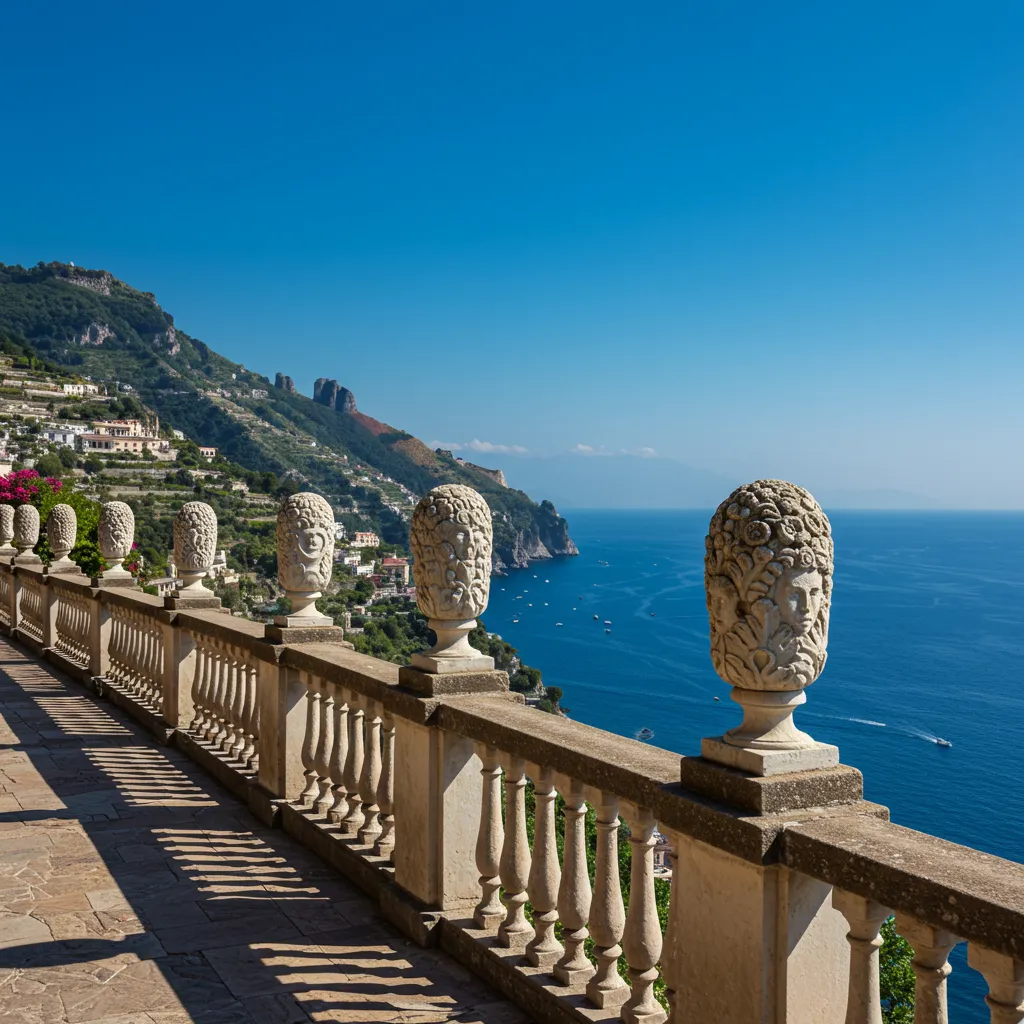 Terrasse de l'Infini à la Villa Cimbrone
