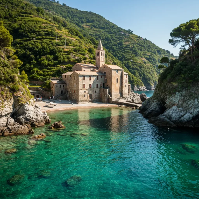 petite baie de San Fruttuoso, en Ligurie