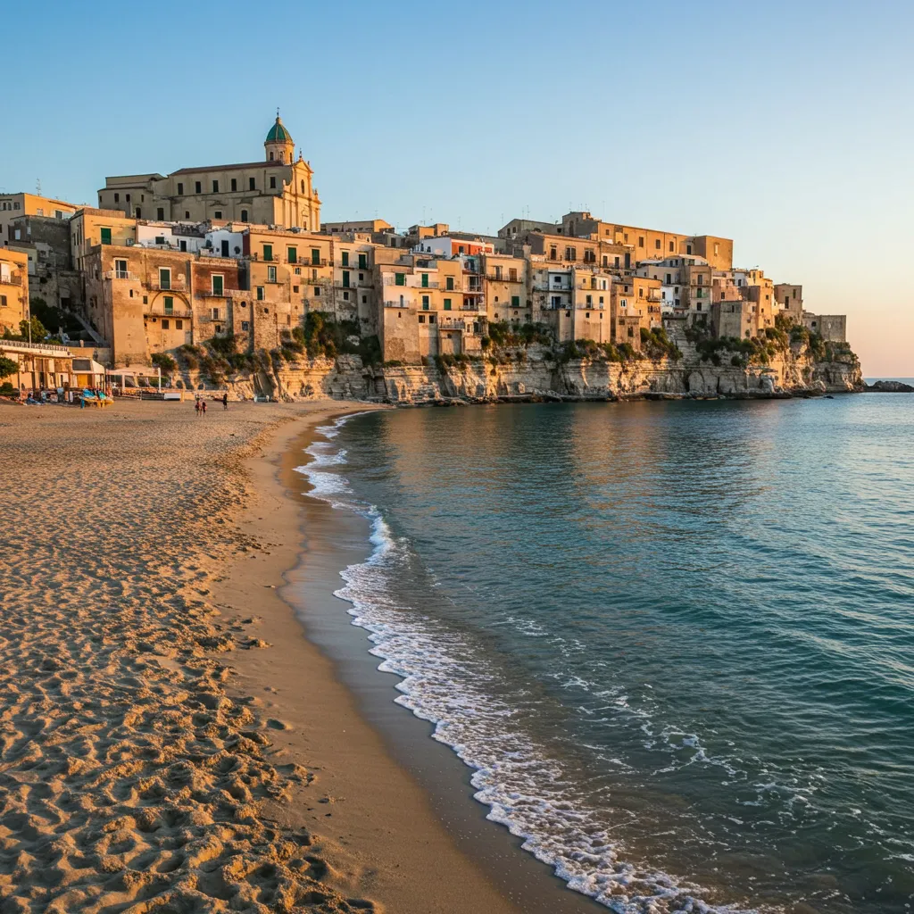 plage de Tropea, en Calabre