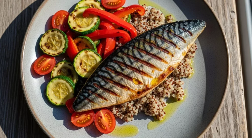 plat-mediterraneen-poisson-legumes